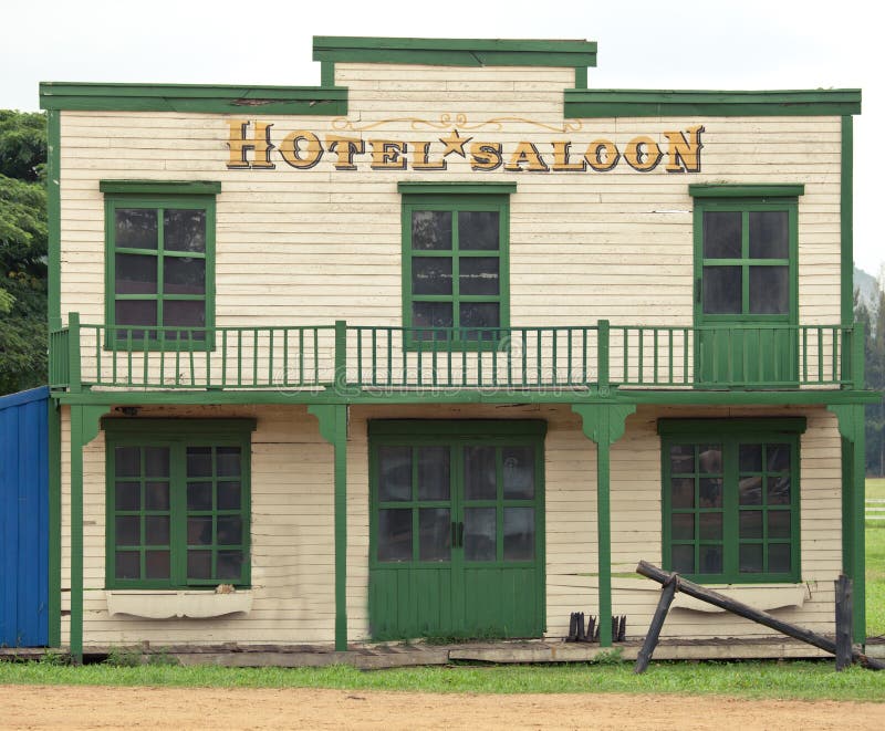 Saloon in Wild West style