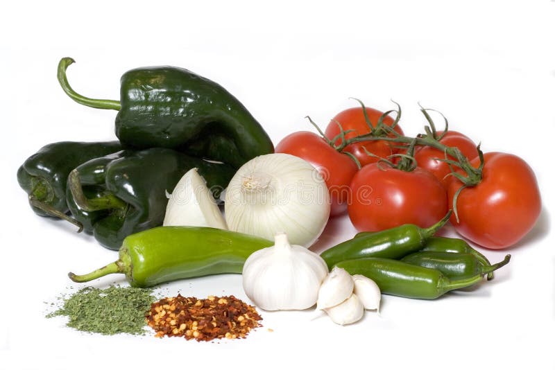 Salsa Ingredients Royalty Free Stock Images Image 16344549
