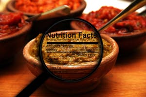 Salsa And Nutrition Facts Stock Photo Image Of Yellow 183445258