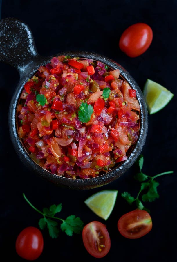 Salsa upad obraz royalty free Salsa upad obraz royalty free