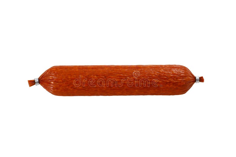 Salsicha do Salami imagem de stock royalty free Salsicha do Salami imagem de stock royalty free