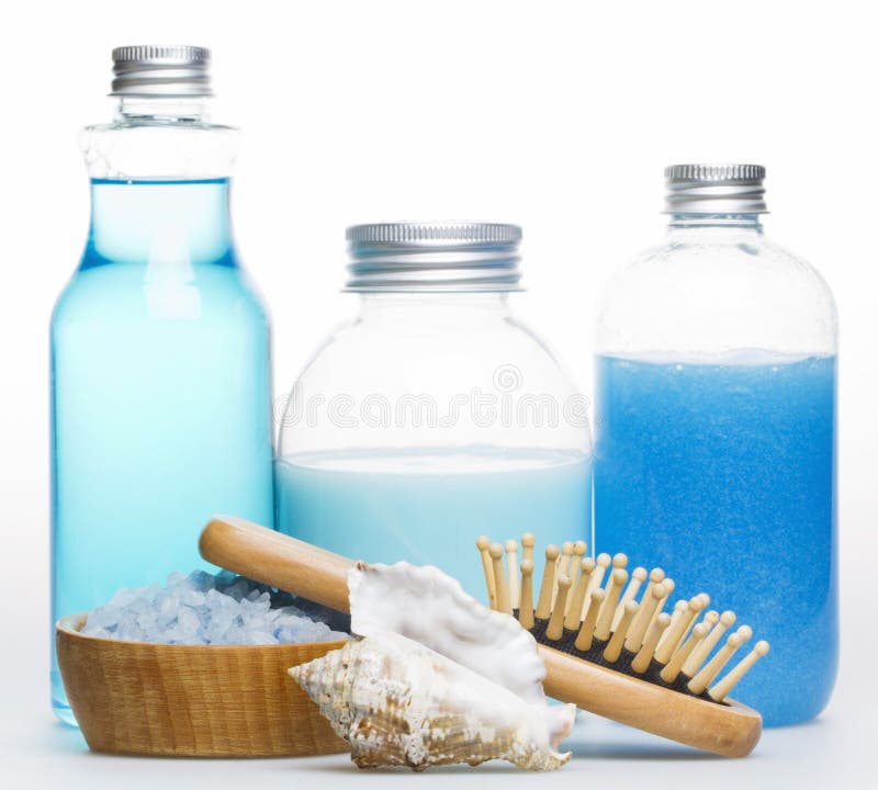 Salt for a bathroom stock photo. Image of closeup, care 20906388