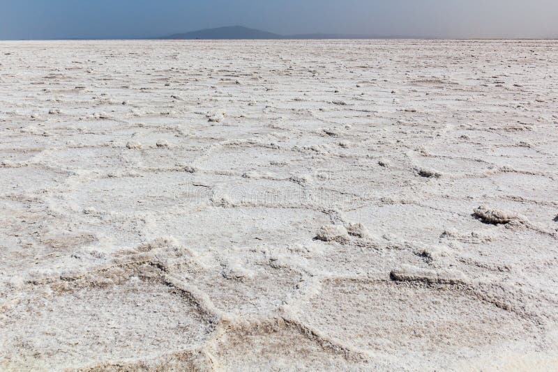 Salt Flats in the Danakil Depression, Ethiop Stock Photo Image of