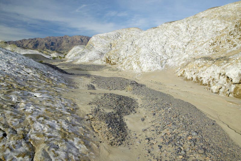 Salt Flats in the spring of Death Valley National Park, CA royalty free stock photo Salt Flats in the spring of Death Valley National Park, CA royalty free stock photo