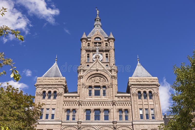 Salt Lake City County Building Stock Photo Image of salt, column