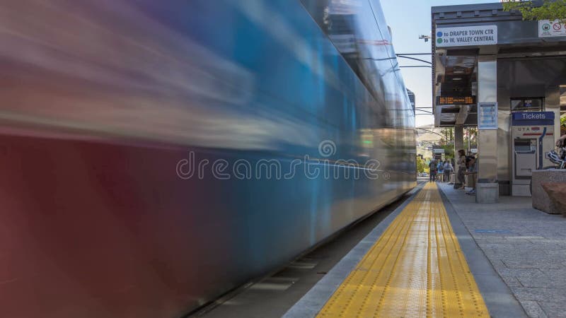 Salt Lake City Train Timelapse Low