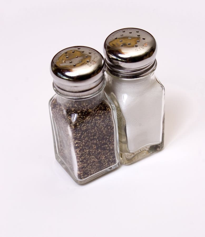 Salt and pepper stock photo. Image of normal, season, table 511404