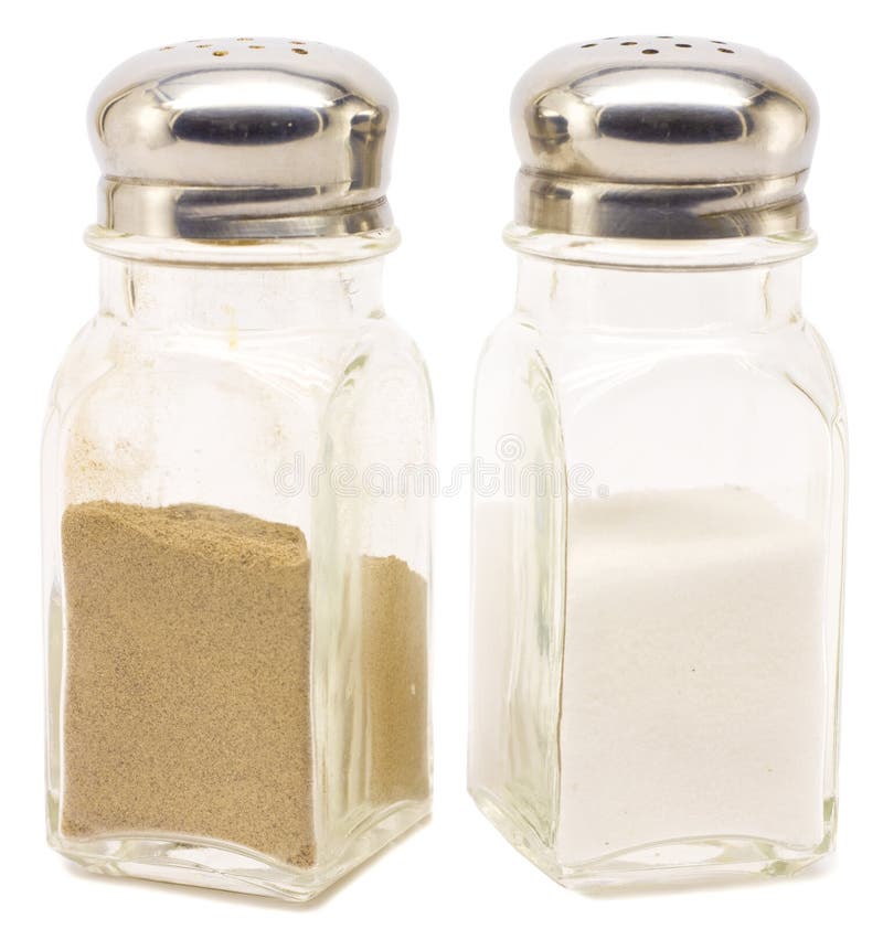 Salt And Pepper Pot Stock Image Image 9789711