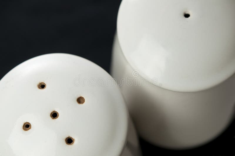 Salt and Pepper Pots stock photo. Image of spice, pepper 66742060