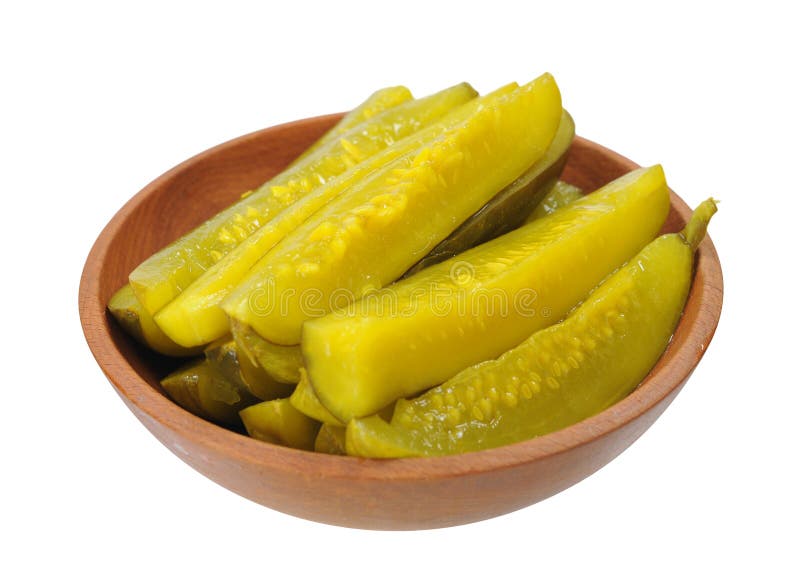 Sliced salty pickle stock image. Image of pickled, healthy 40269185