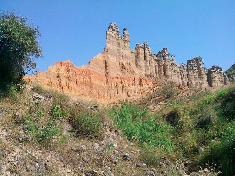 Salt Range in it s Glory stock image. Image of range 45708381