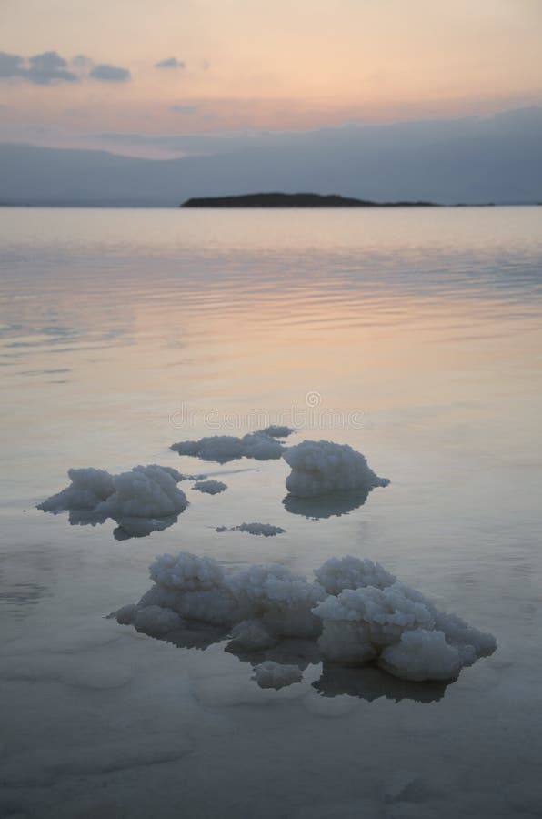 Salt Rocks at the Dead Sea stock image. Image of nature 58854513