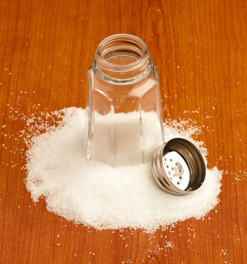 Salt Shaker (closeup Shot) Stock Image Image of cellar, macro 69694789