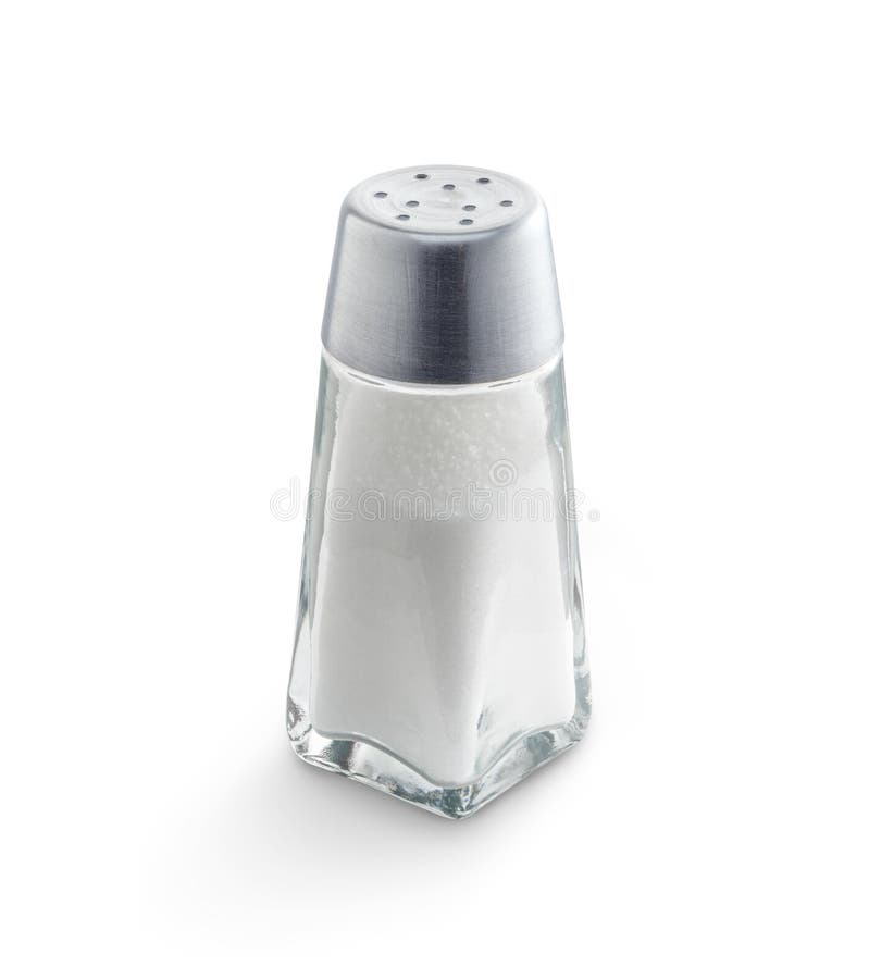 Salt Shaker Set Isolated on White Background Stock Image Image of kitchen, flavor 150542479