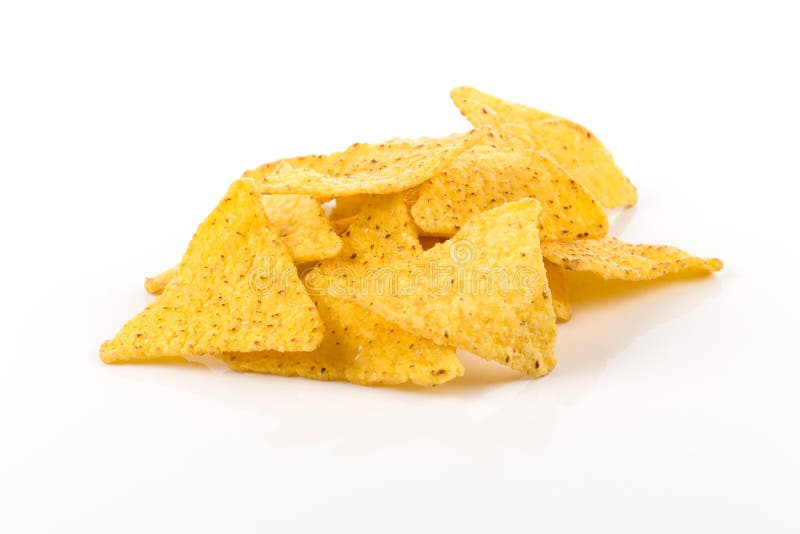 Salted Corn Snack Nachos Chips Stock Image Image of tortilla, snack 269191949