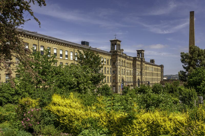 Salts Mill, Saltaire, Shipley, West Yorkshire, England Stock Photo
