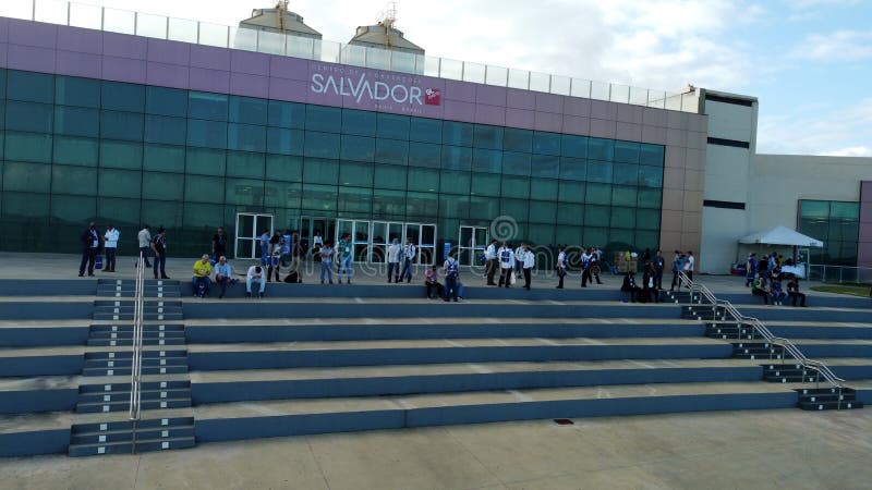 Salvador Convention Center editorial photography. Image of