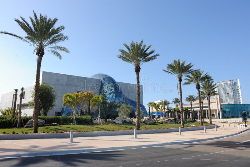 Salvador Dali Museum stock photos