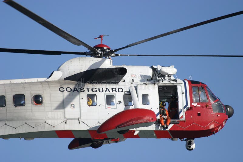 Salvataggio 2 della guardia costiera immagine stock libera da diritti