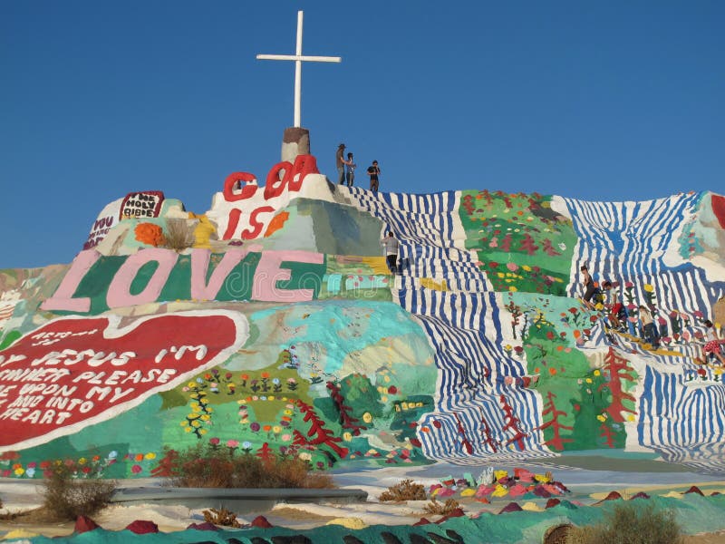 Salvation Mountain site