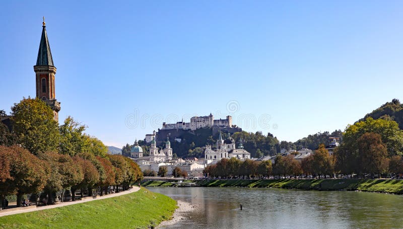 Salzburg, Austria, lugar de nacimiento del compositor, Mozart