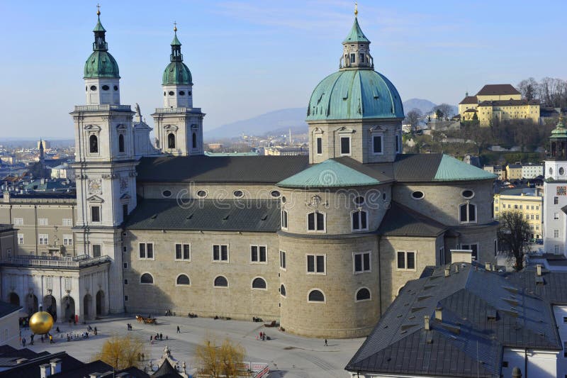 Salzburg Cathedral royalty free stock images Salzburg Cathedral royalty free stock images