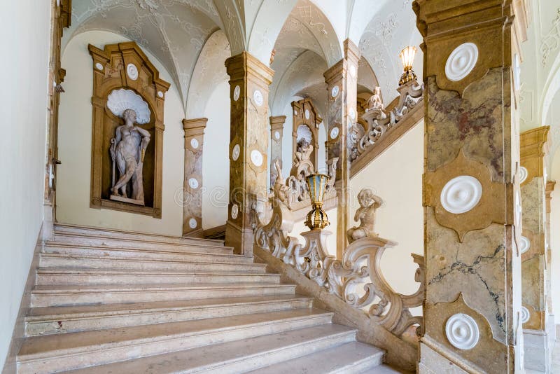 Salzburg Residenz palace in Salzburg, Austria. stock photography Salzburg Residenz palace in Salzburg, Austria. stock photography