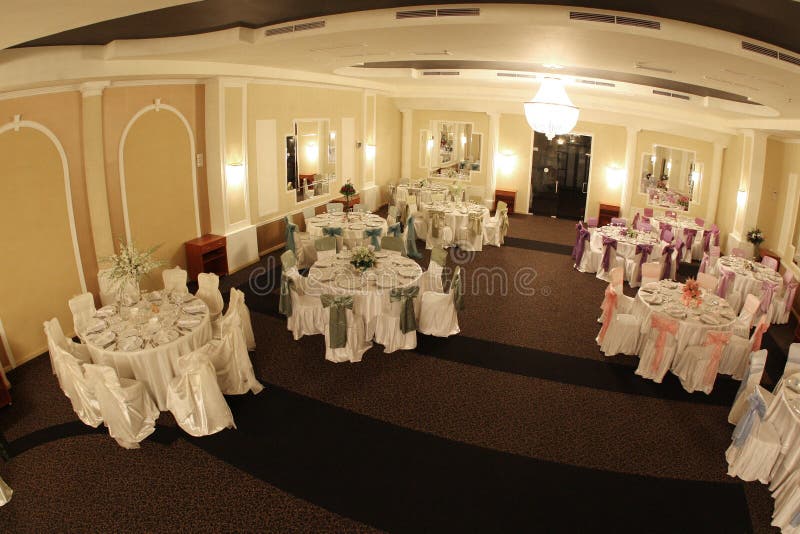 Salón de baile visto de arriba foto de archivo libre de regalías Salón de baile visto de arriba foto de archivo libre de regalías