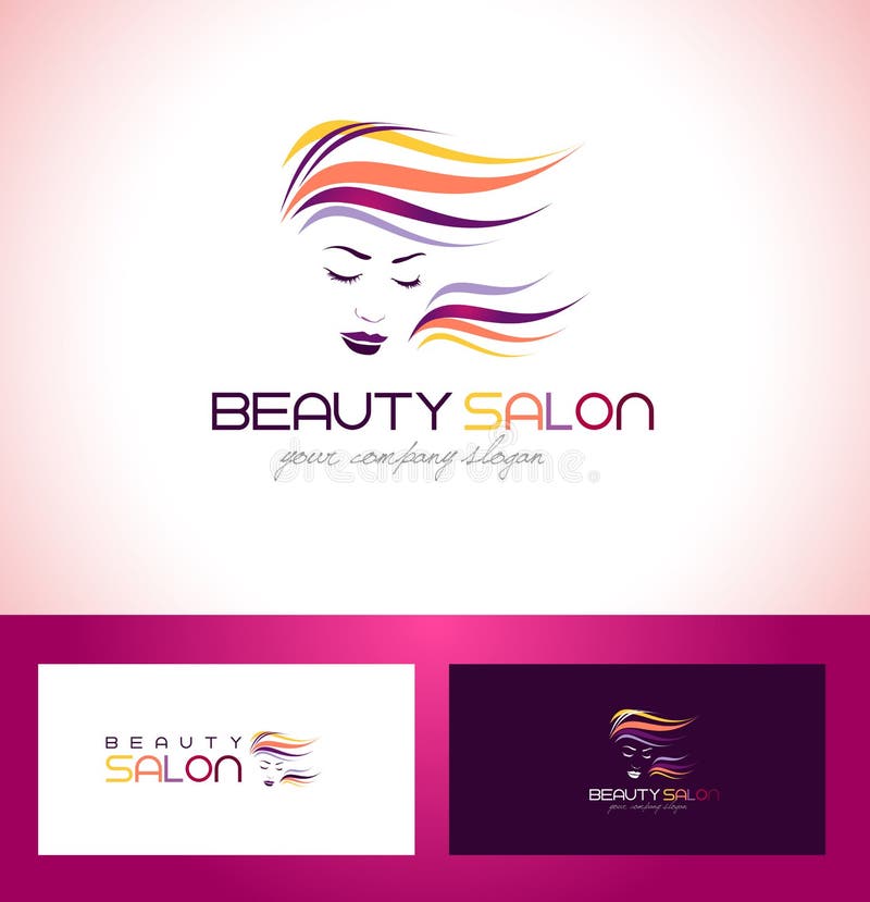 Salón de belleza Logo Design