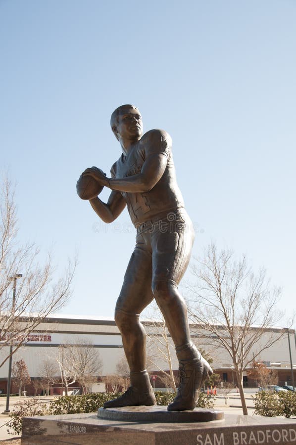 Sam Bradford statua obraz royalty free Sam Bradford statua obraz royalty free