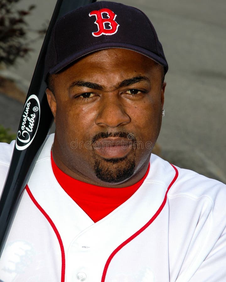 Sam Horn, Boston Red Sox imagen de archivo editorial. Imagen de rojo