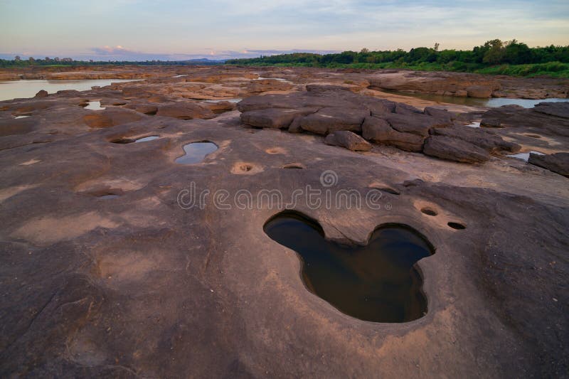 Sam Pan Bok, Tailândia imagem de stock Sam Pan Bok, Tailândia imagem de stock