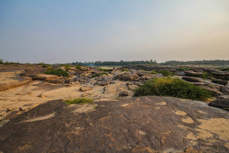 Sam Phan Boke, Ubon Ratchathani Thaïlande image libre de droits Sam Phan Boke, Ubon Ratchathani Thaïlande image libre de droits