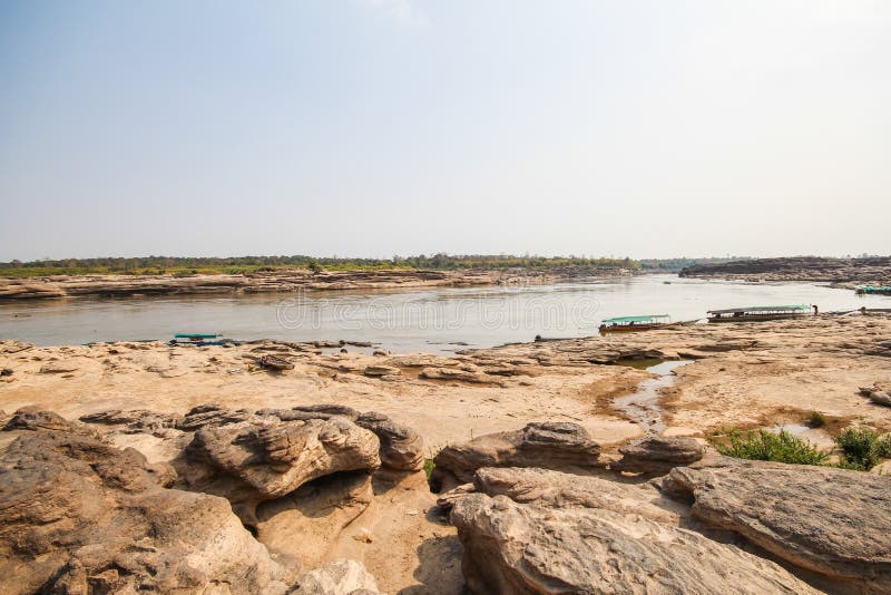 Sam Phan Boke, Ubon Ratchathani Thaïlande image stock Sam Phan Boke, Ubon Ratchathani Thaïlande image stock