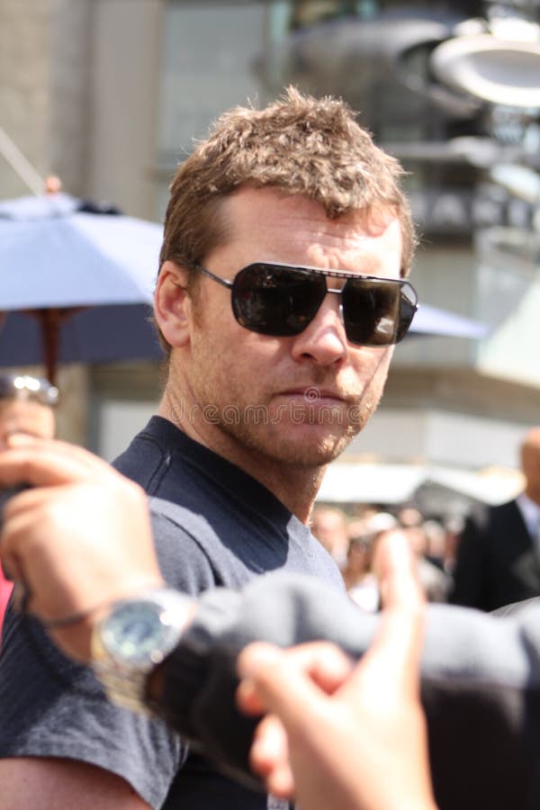 Sam Worthington stock image