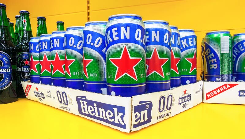 Heineken non alcoholic beer ready for sale