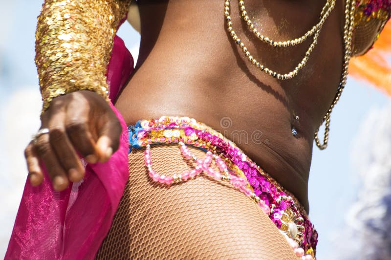 Samba dancer stock images