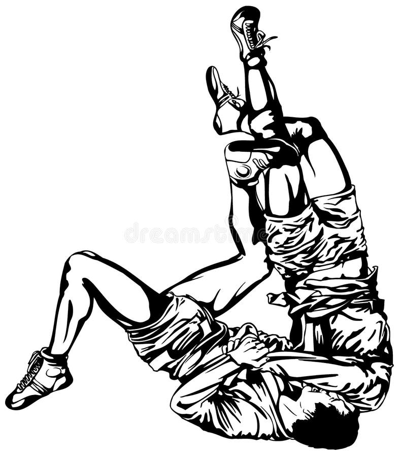 Sambo wrestling stock vector. Illustration of build, martial 43822152