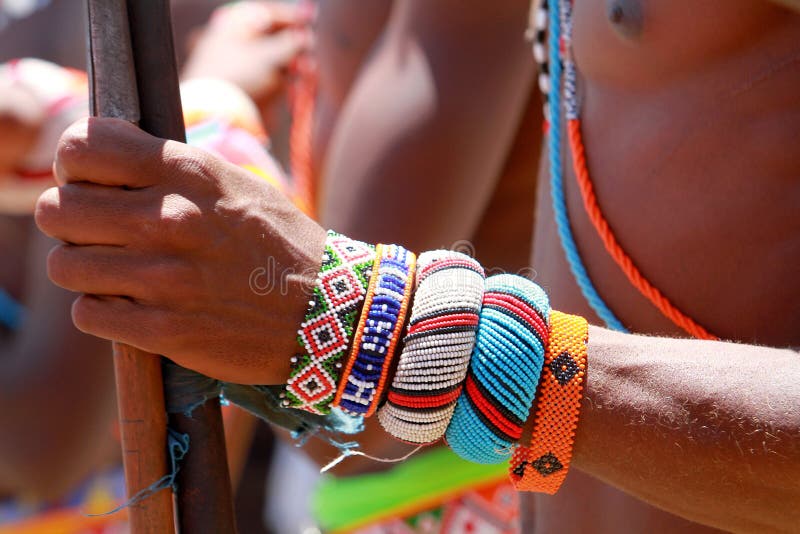 Beaded Accessories of Turkana Woman at Lake Turkana at a Festival in Kenya  Stock Photo - Image of accessories, culture: 110281520