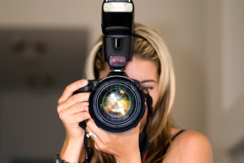samica fotograf zdjęcia royalty free samica fotograf zdjęcia royalty free