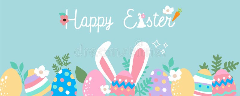 Collection of easter background set with rabbit,egg,flower.Editable vector illustration for website, invitation,postcard and poster. Collection of easter background set with rabbit,egg,flower.Editable vector illustration for website, invitation,postcard and poster