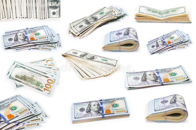 Samlingsdollar royaltyfria bilder Samlingsdollar royaltyfria bilder