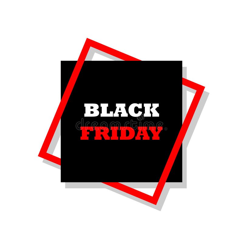 Sammansättning för vektorillustrationtypografi med bokstäver av Black Friday i ram på mörk bakgrund Specialt erbjudande vektor illustrationer Sammansättning för vektorillustrationtypografi med bokstäver av Black Friday i ram på mörk bakgrund Specialt erbjudande vektor illustrationer