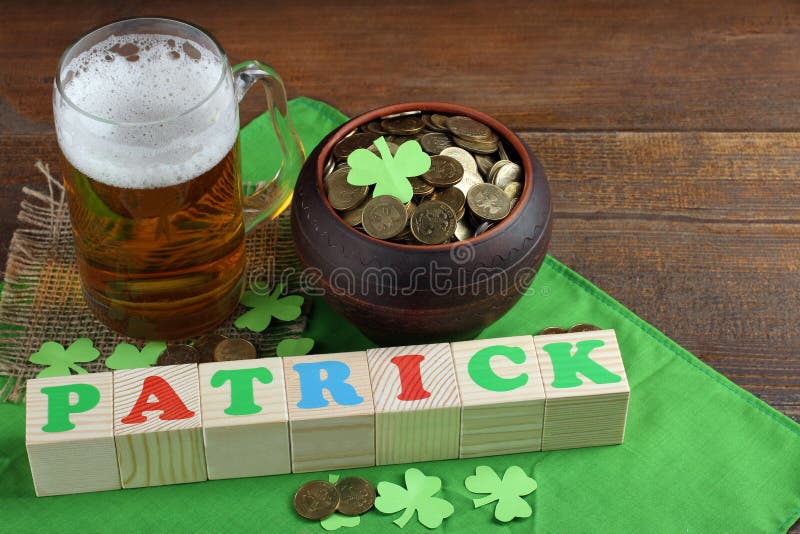 Sammansättning till dagen av St Patrick royaltyfri foto Sammansättning till dagen av St Patrick royaltyfri foto