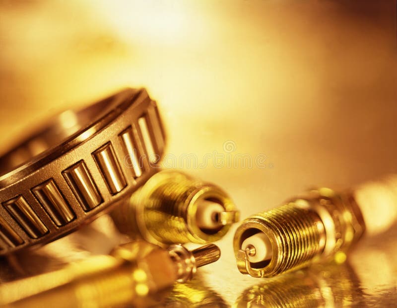 Części zamienne do samochodów obraz stock