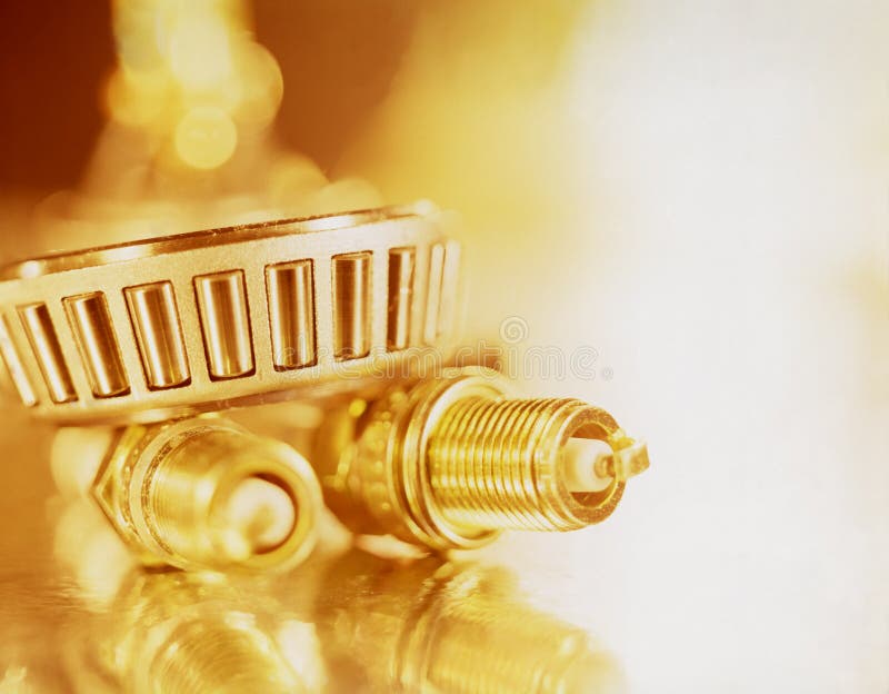 Części zamienne do samochodów obraz stock