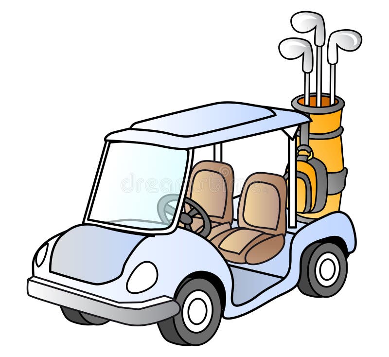 samochodu golf ilustracji samochodu golf ilustracji