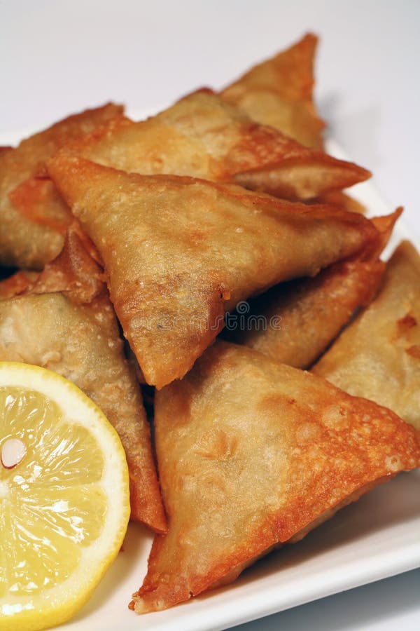 Samosas végétaux photos stock Samosas végétaux photos stock