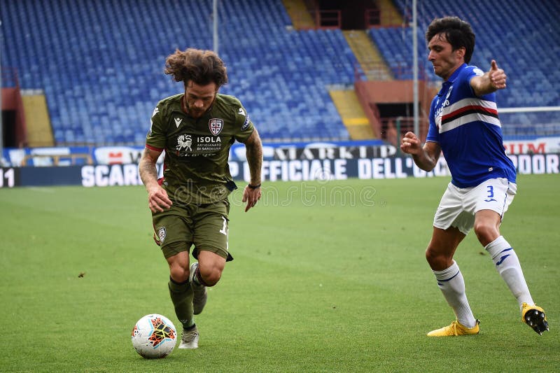 UC Sampdoria vs Genoa FC editorial image. Image of augello - 191404675