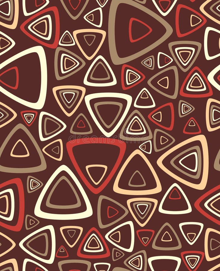 The sample of a background with triangles. Vector